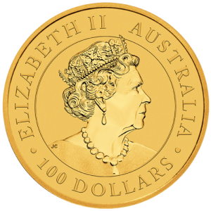 Rückseite 1 oz Gold Australien Känguru 2020