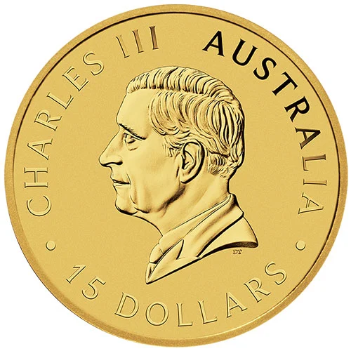 1/10 Unze Gold Australien Känguru 2025 Charles III.