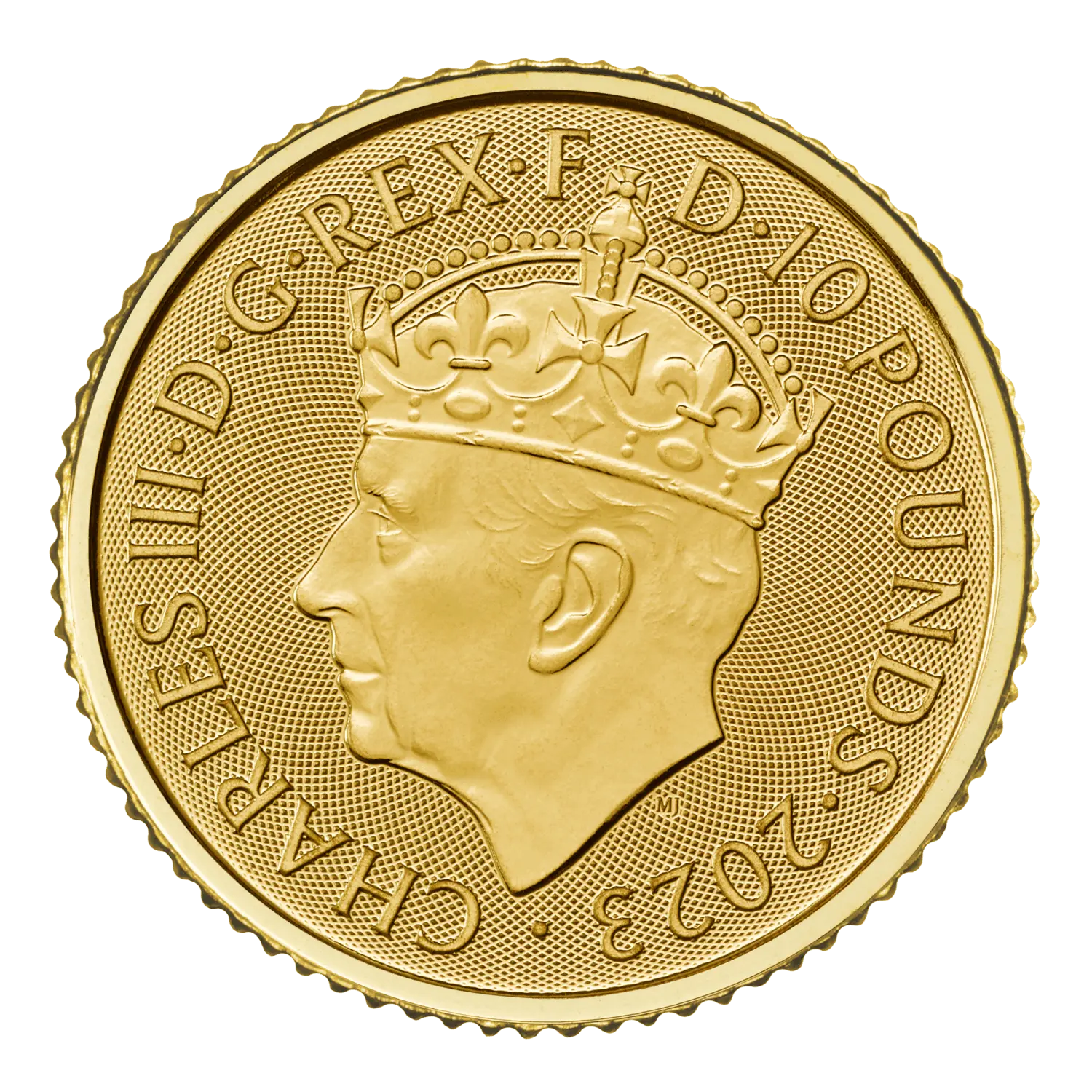 1/10 oz Gold Krönung Charles III. 2023