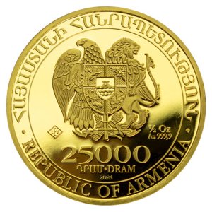 Arche Noah 1/2 oz Gold 2024 Wert