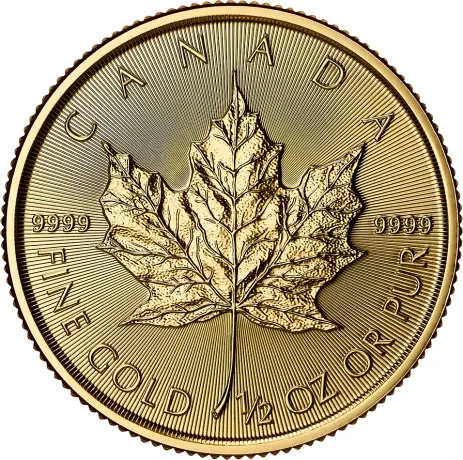 1/2 Unze Gold Maple Leaf 2025