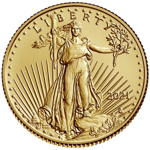 1/2 oz Gold American Eagle 2021 Typ 2