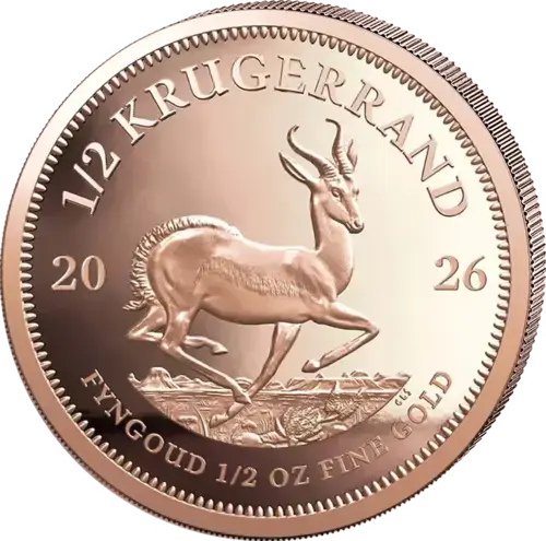 1/2 Unze Gold Krügerrand 2026 1/2 Unze Gold Krügerrand 2026