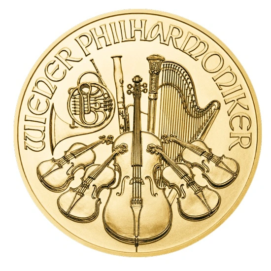 1/2 Unze Gold Wiener Philharmoniker 2024 (mehrwertsteuerfrei)