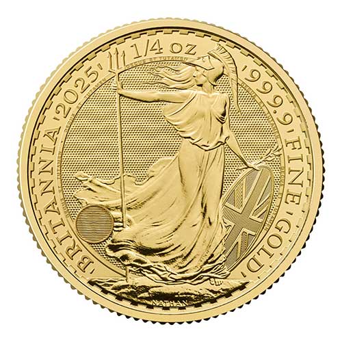 1/4 Unze Gold Britannia 2025