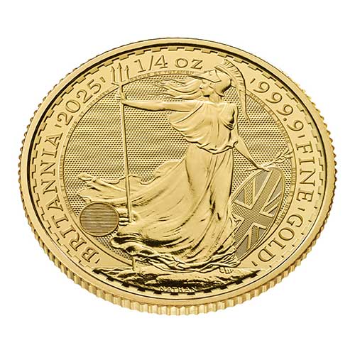 1/4 Unze Gold Britannia 2025