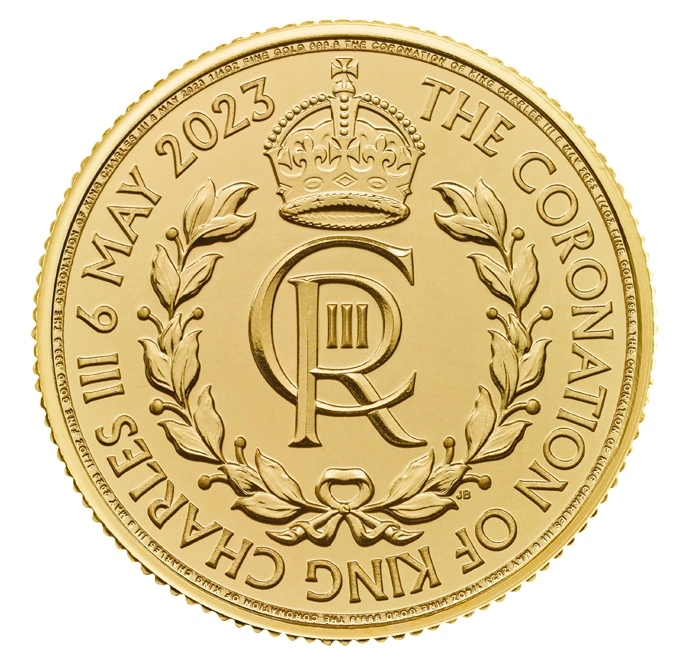 1/4 Unze Gold Krönung Charles III. 2023