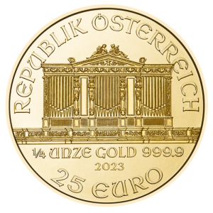 1/4 oz Gold Wiener Philharmoniker 2023 