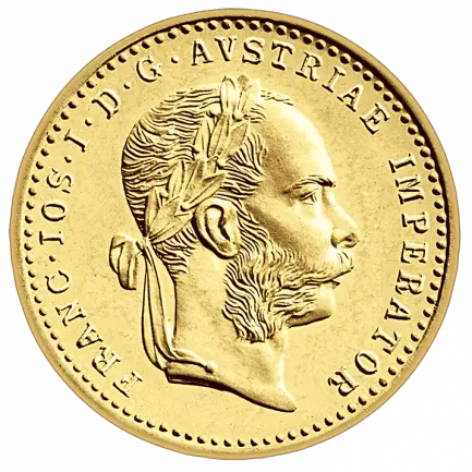 3,44 g Gold Österreich 1 Dukat 1915 prägefrische Nachprägung