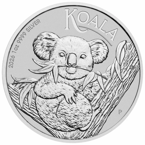1 Unze Silber Australian Koala 2026 1 Unze Silber Australian Koala 2026