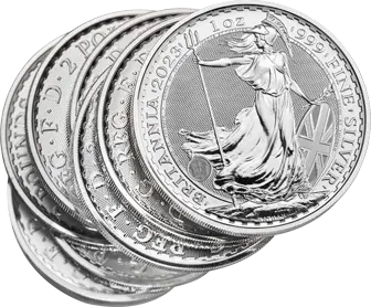 1 Unze Silber Britannia 2023 Sammlung