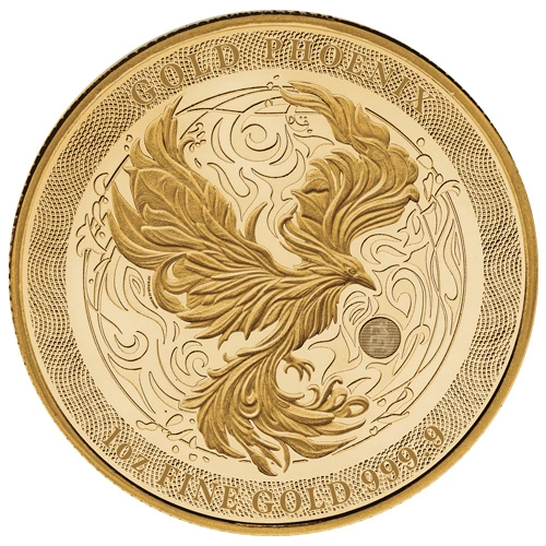 1 Unze Gold Niue Phoenix 2025