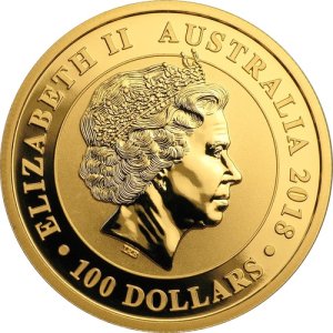 1 Unze Gold Australien Schwan 2018