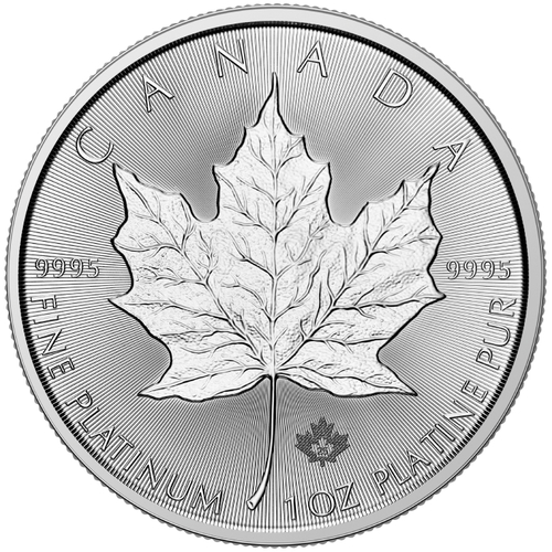 1 Unze Platin Maple Leaf 2025