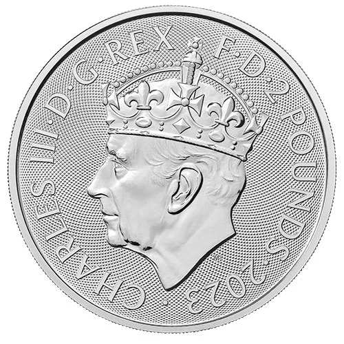 1 Unze Silber Krönung Charles III. 2023 