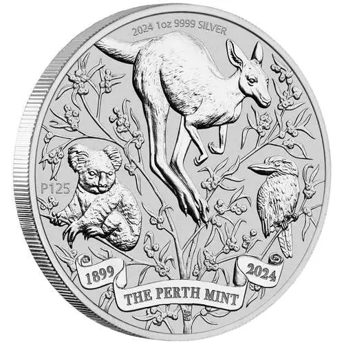 1 Unze Silber Perth Mint's 125th Anniversary 2024 verkaufen