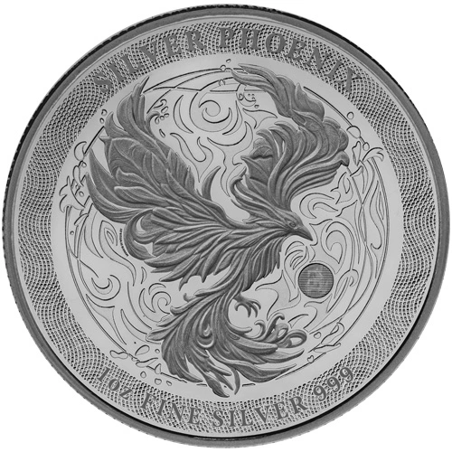 1 oz silber phoenix 2025 vorderseite