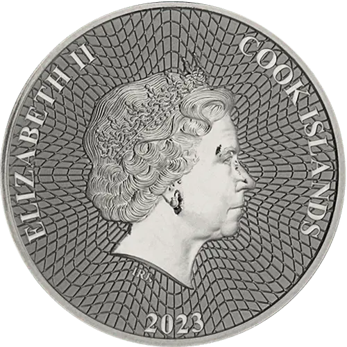 1 oz Silber Cook Islands Seestern 2023