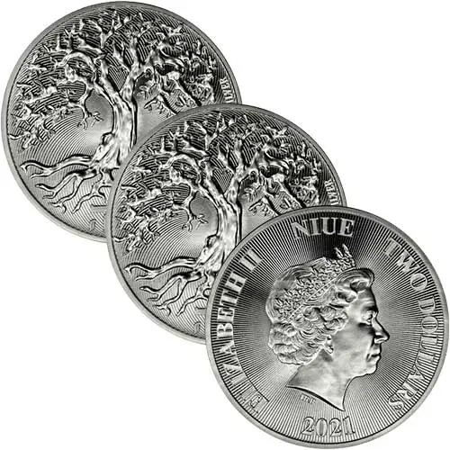 1 Unze Silber Tree of Life diverse Jahrgänge