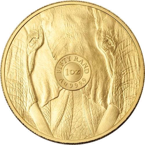 1 Unze Gold The Big Five Elefant 2025