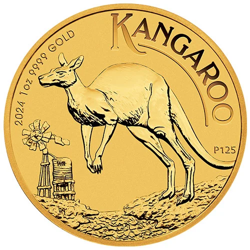 1 Unze Gold Australien Känguru 2024