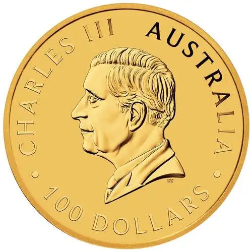 1 Unze Gold Perth Mint's 125th Anniversary 2024 Wertseite