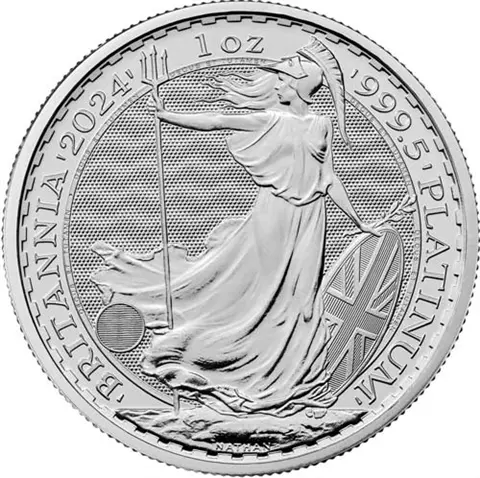 1 Unze Platin Britannia 2024 (zollbefreit)