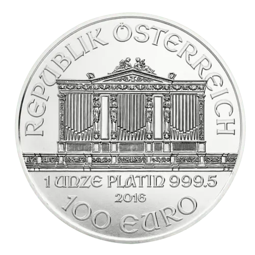 1 Unze Platin Wiener Philharmoniker 2016