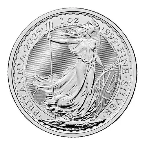 1 Unze Silber Britannia 2025 (differenzbesteuert)