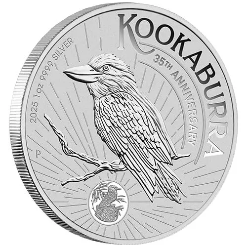 1 Unze Silber Kookaburra 2025 Rand