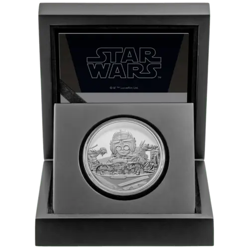 1 Unze Silber Star Wars Anakin Skywalker 2021 in Aufbewahrungsbox