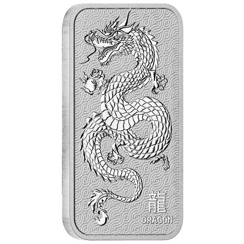 1 Unze Silberbarren Perth Mint Lunar Dragon