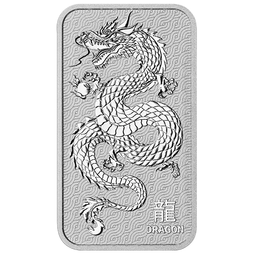 1 Unze Silberbarren Perth Mint Lunar Dragon