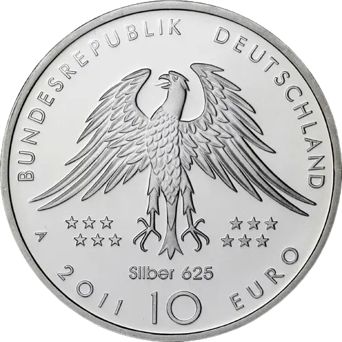 10 Euro Silber Gedenkmünzen 2011 von Hersteller Div. dt. Prägeanstalten