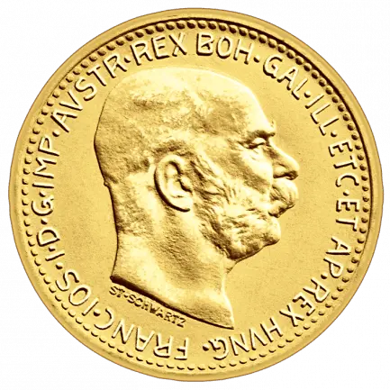 3,04 g Gold Österreich 10 Kronen 1912 prägefrische Nachprägung