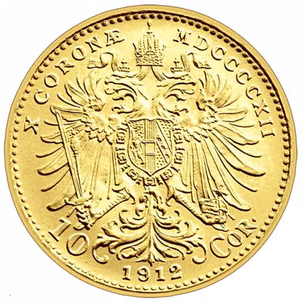 3,04 g Gold Österreich 10 Kronen 1912 prägefrische Nachprägung