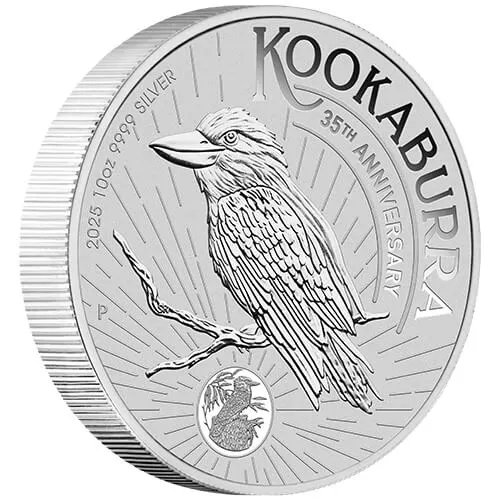 10 Unze Silber Kookaburra 2025 Rand