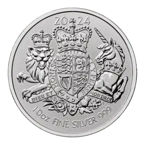 10 Unzen Silber The Royal Arms 2024 Charles III.