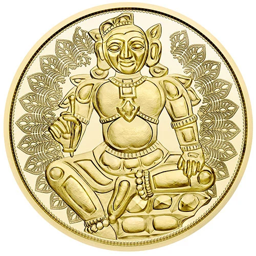 1/2 oz Gold 100 Euro Das Goldene Indien 2023 Vorderseite