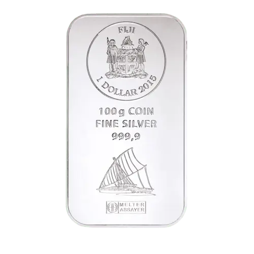 100 g Silber Argor Heraeus Fiji Islands Münzbarren von Hersteller Argor-Heraeus