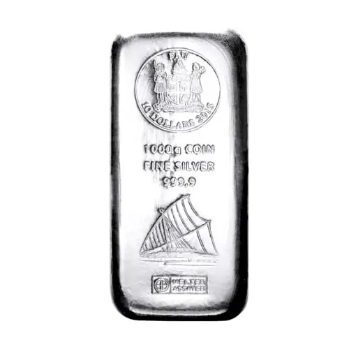 1 kg Silber Argor Heraeus Fiji Islands Münzbarren von Hersteller Argor-Heraeus