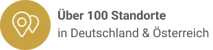 Über 100 Standorte in Deutschland und Österreich