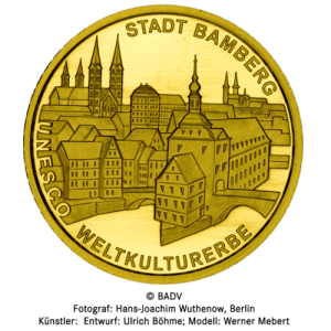 1/2 oz Gold 100 Euro Deutschland 2004 UNESCO Welterbe - Bamberg