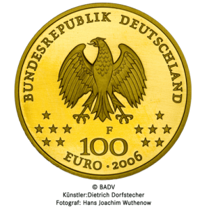 1/2 oz Gold 100 Euro Deutschland 2006 UNESCO Welterbe - Weimar