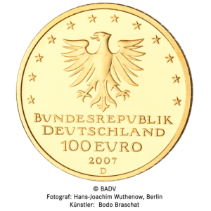 1/2 oz Gold 100 Euro Deutschland 2007 UNESCO Welterbe - Hansestadt Lübeck