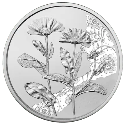 15 g Silber 2022 Ringelblume 2022 