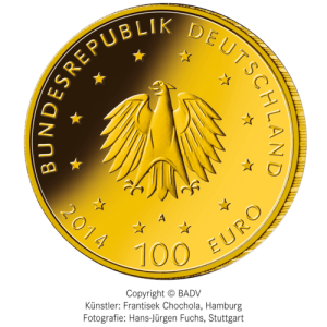 1/2 oz Gold 100 Euro Deutschland 2014 UNESCO Welterbe - Kloster Lorsch