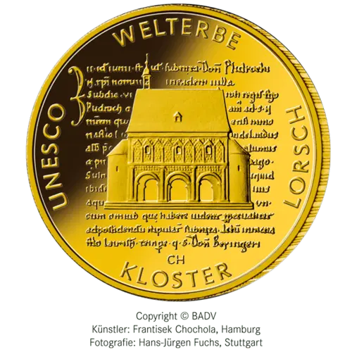 Vorderseite UNESO Welterbe- Lorsch Kloster