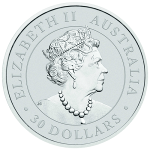 Rückseite / 1 kg Silber Australian Koala 2019 von Hersteller Perth Mint