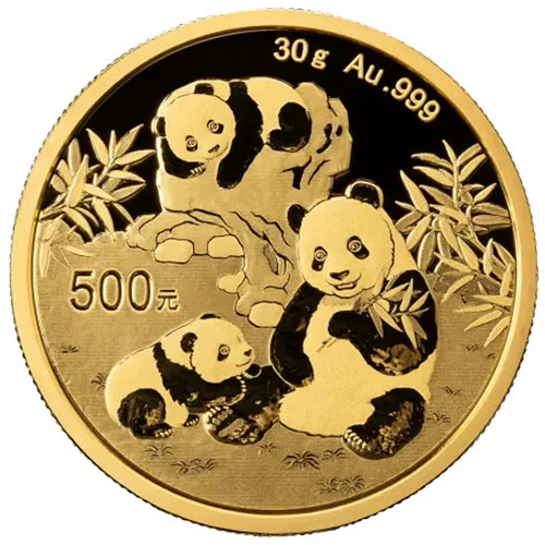 30 g gold china panda 2025